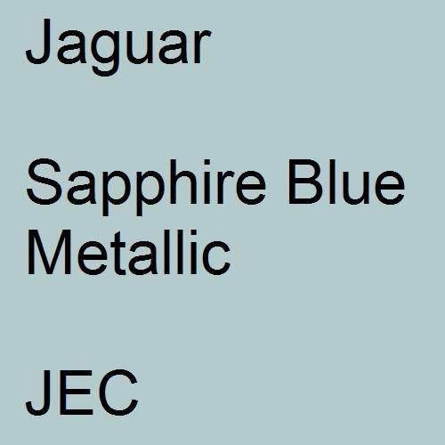 Jaguar, Sapphire Blue Metallic, JEC.